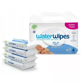    WaterWipes biorazgradive maramice natopljene čistom vodom 4x60 kom