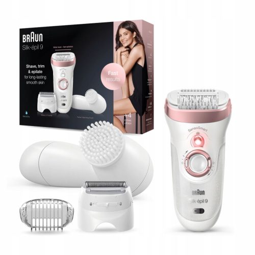Depilator Braun Silk-épil 9-880 Deluxe Paket za lice (mokro i suho)