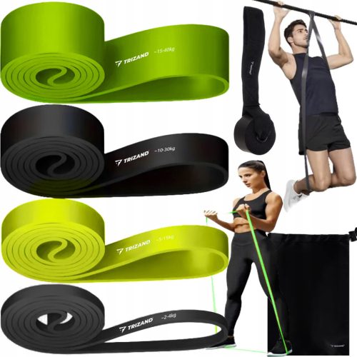  Otporne trake Trake za trening za fitness set 5 komada 2-40 kg