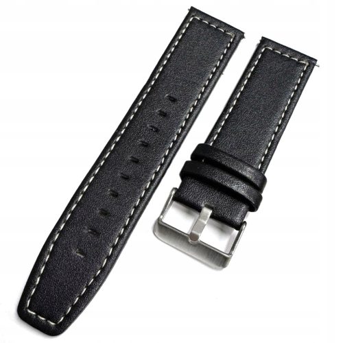 Univerzalni remen za Rubicon RNCE78, RNCE99, RNCF22 - 22 mm CRNA koža
