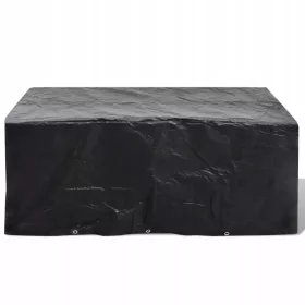   Zaštitna Navlaka za Rattan Vrtni Namještaj 240x140x90 cm, Crna