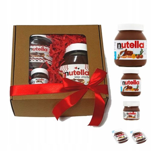  NUTELLA POKLON SET ZA SVAKOGA 975G NUTELLA KREMA PAKIRANJE SLATKIŠA