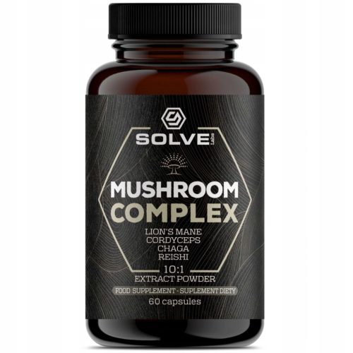 Kapsule Mushroom Complex s Ekstraktima Gljiva za Potporu Imunitetu i Mozga