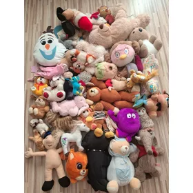 Set od 45 plišanih igračaka, oštećenih Z66