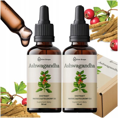 Ashwagandha Kapi - Adaptogeni za Pamćenje i Nervni Sustav, 2 x 50 ml
