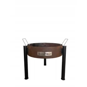  VISOKI VRTNI KAMIN XL ROŠTILJ LOGORSKA VATRA S50R+M