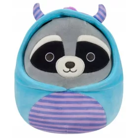   Squishmallows Rocky Raccoon Plush u kostimu čudovišta, 19 cm