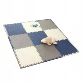    PUZZLE MAT PJENASTI POD ZA VJEŽBANJE TERETANU 180x180CM 9 KOM FT57A