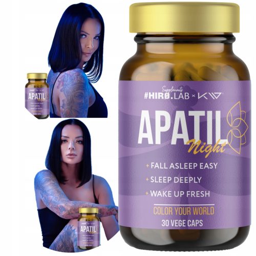 Apatil Night od Hiro.Lab s Kamilom Wybrańczyk - Wspomaganie Zdrowego Snu
