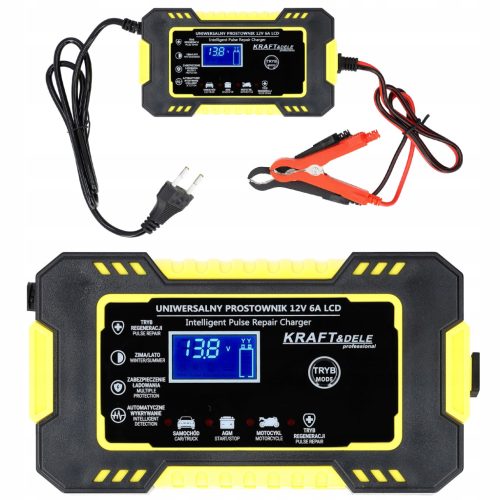  Inteligentni LCD punjač baterija 12V / 6A