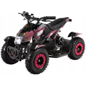  Quad Atv Electric Cobra 800 W (crna/ružičasta)