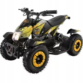  Quad Atv Electric Cobra 800 W (crno/žuto)