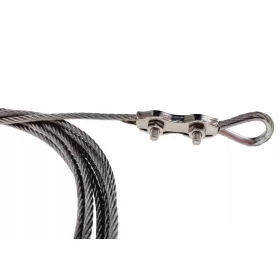    Uže 300cm + lanac 3x70cm za tronožac rešetke za roštilj set inox