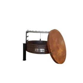  XL KAMIN + PODESIVA INOX REŠETKA + POKLOPAC S13ŁR+M