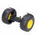 Bruder 42171 Prednja osovina s kotačima za John Deere 02100