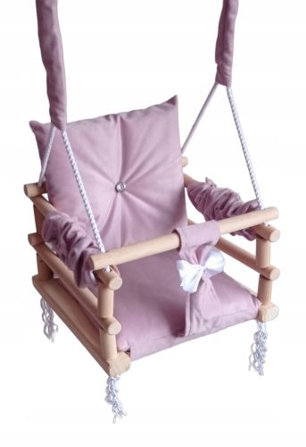 Huška s kantom 3u1 za djecu Roza Kristal 33 x 25 x 33 cm
