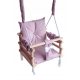 Huška s kantom 3u1 za djecu Roza Kristal 33 x 25 x 33 cm