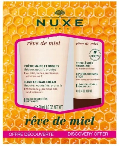 NUXE Reve de Miel set za intenzivnu njegu usana i ruku