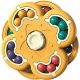 Allowevt Spinner, ABS 9 cm zaigrani konveksno-konkavni elementi