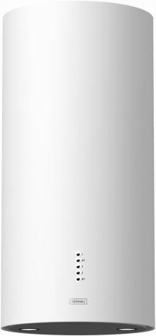  Zidna napa KCH 0440.1 W 705 m3/h Inox LED Bijela