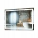  LED SVJETLEĆE OGLEDALO 110x110 Lunara