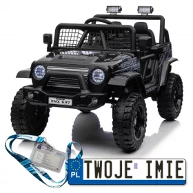   AUTO VOZILO TERENSKO 4X4 SPORT ZA DJECU 4x35W EVA LED FM RADIO