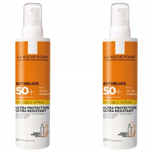 LA ROCHE-POSAY ANTHELIOS Shaka Niewidoczny Spray SPF 50+ 200 ml