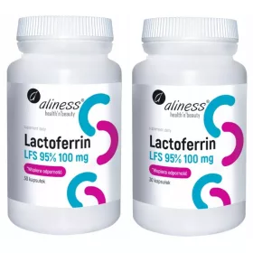   Laktoferin LFS 95% s Vitaminom C - Podrška imunitetu i metabolizmu, 60 kapsula