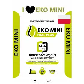    Ugalj u vrećama EKOGROSZEK MINI POLSKI 24-25 MJ/kg 1000 kg LUX UGLJEN