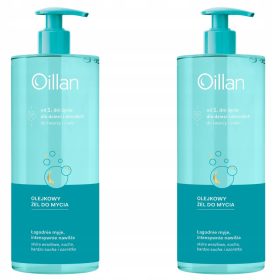   2x OILLAN Gel za pranje s ekstraktom zobi i uljem borage - 750 ml