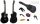 Električna klasična gitara 4/4 Montana CEQ crni sjaj + pribor - set