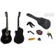Električna klasična gitara 4/4 Montana CEQ crni sjaj + pribor - set