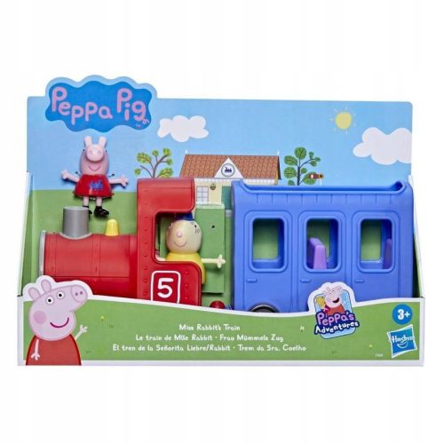Hasbro Peppa Pig - Vlak gospođice Zečice + 2 figura F3630