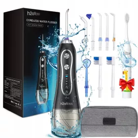    BEŽIČNA ISPIRANJE ZUBA ZA ZUBE 300ml + TORBICA ZA PUTOVANJE + 8 MLAZNICA