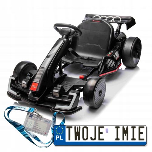 AUDI SPORT GOKART SA DRIFT FUNKCIJOM 2X150W LED MP3 FM RADIO