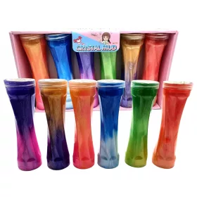 GLUTEK SLIME PJEŠČANI SAT XXL SA GLITTEROM 18CM MIX6SZ