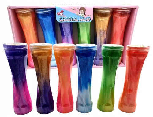 GLUTEK SLIME PJEŠČANI SAT XXL SA GLITTEROM 18CM MIX6SZ