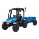  BLAST traktor na akumulator s prikolicom Blue 2x200W