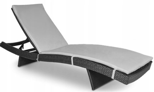  JASTUK za vrtnu radnu stolicu Poliester Wave Grey Focus Garden 200x60 cm