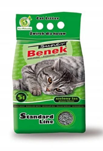 Super Benek Bentonitna Šumska Stelja 5L
