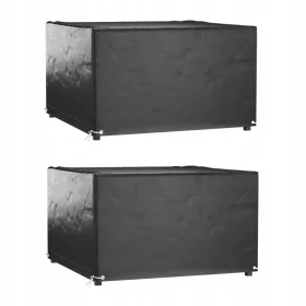  Set od 2 zaštitne navlake za vrtni namještaj, vodootporne i UV-stabilne, 125x125x75 cm