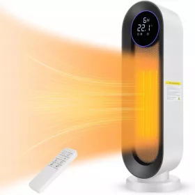   Topli stupni ventilatorski grijač s tišim radom Farelka - Električni grijač s dovodom zraka za ugodno grijanje prostora