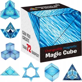    Fidget Cube Čarobne igračke Anti-stres kocka Magnetna slagalica Igračka