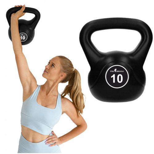  KETTLEBELL UTEG 10 KG LOPTA KETTLE Dumbbell Dumbbell FITNESS TRBUŠNJACI ZA VJEŽBE
