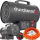 Toplinski Grijač Duraterm NGDR15 15kW plinski ventilator + crijevo s reduktorom