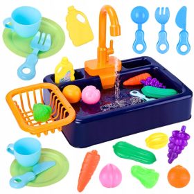   ZLEWOZMYWAK ZA DJECU S FUNKCIJOM PRANJA POSUĐA, IGRAČKA S POKRETNOM VODOM