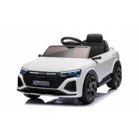  Auto na akumulator Audi SQ8 Bijelo vozilo