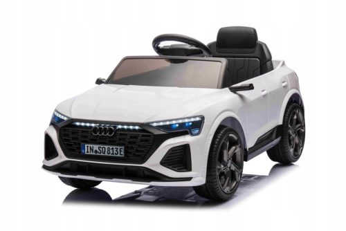  Auto na akumulator Audi SQ8 Bijelo vozilo