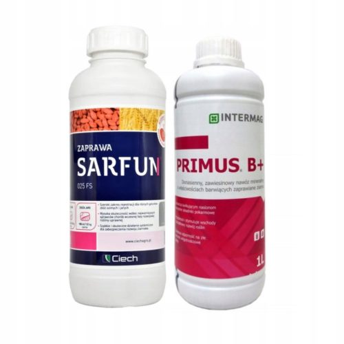 Fungicid Sarfun 025 FS 1L i Gnojivo Primus B+ 1L za Zaštitu Sjemena