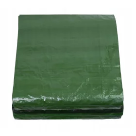 Visokokvalitetna zelena cerada 2m x 6m s ojačanim rubovima